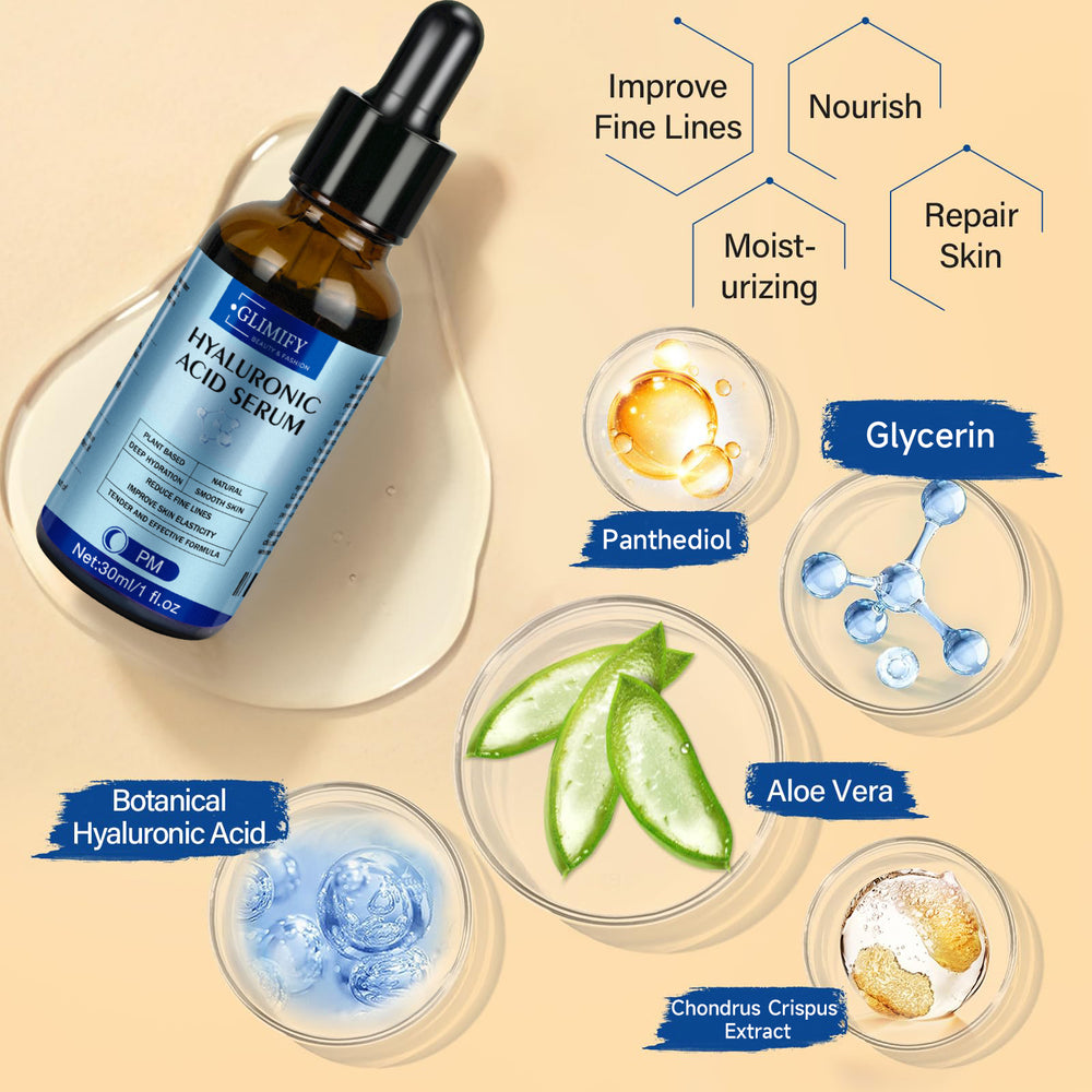Glimify vegan face serum