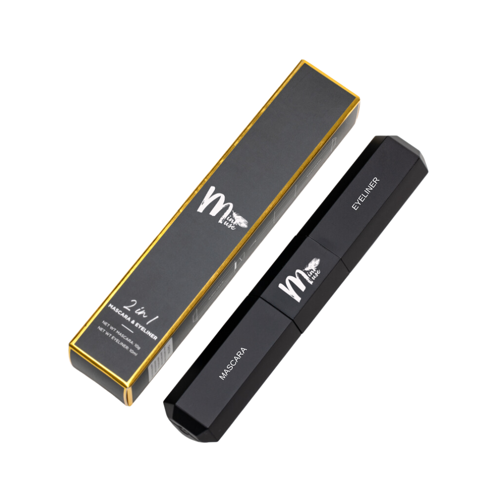Glimify mascara and eyeliner duo set