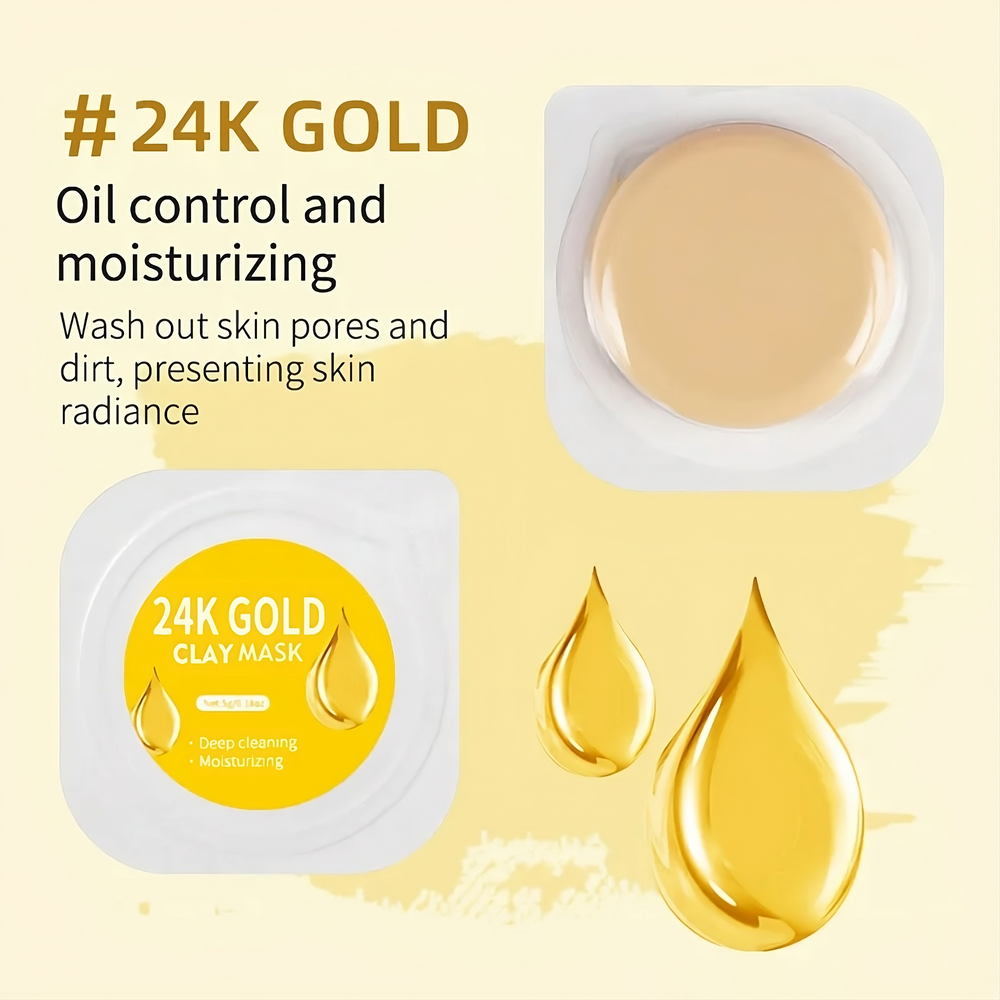 Glimify Revitalising clay mask pods 10 pack for acne-prone skin