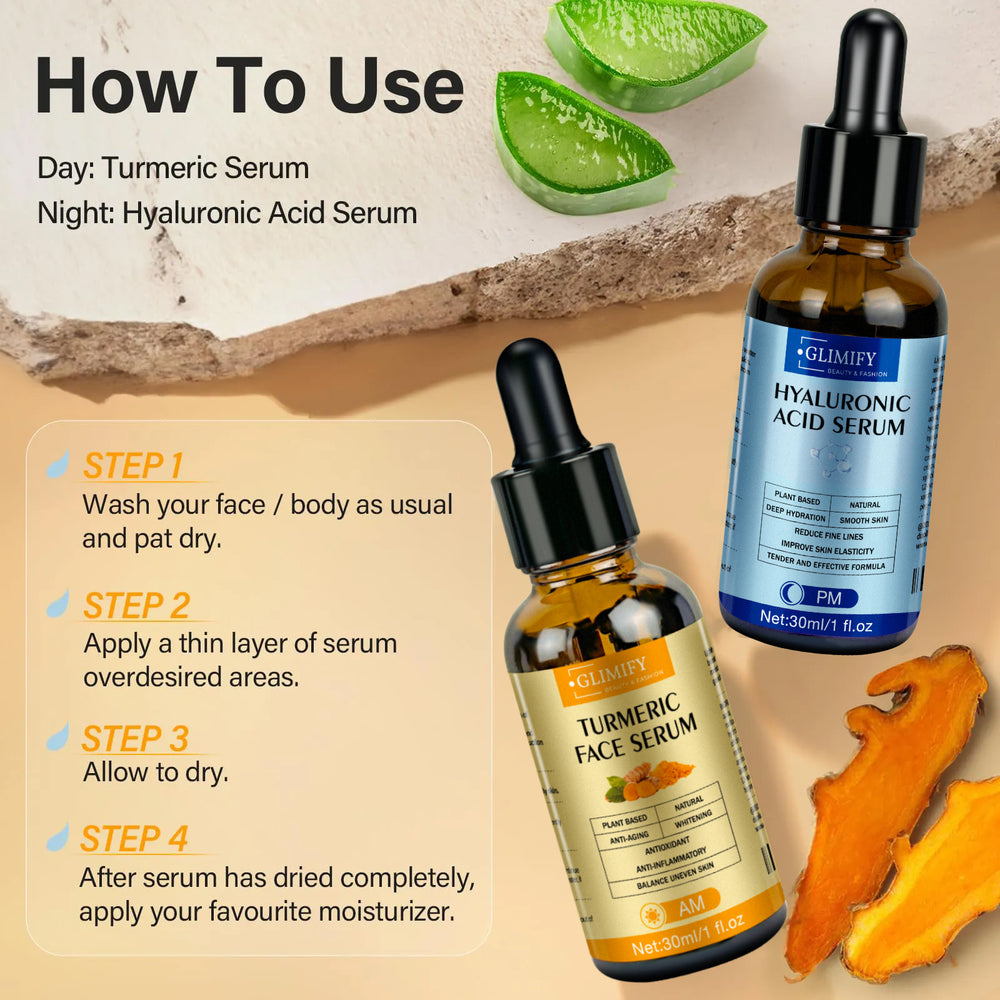 Glimify vegan face serum