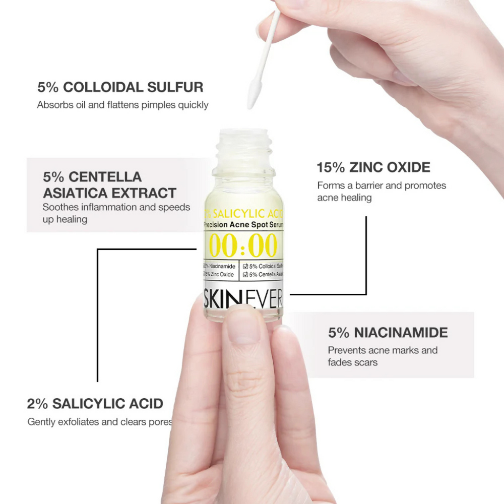 Glimify Salicylic Acid spot treatment serum for blemishes