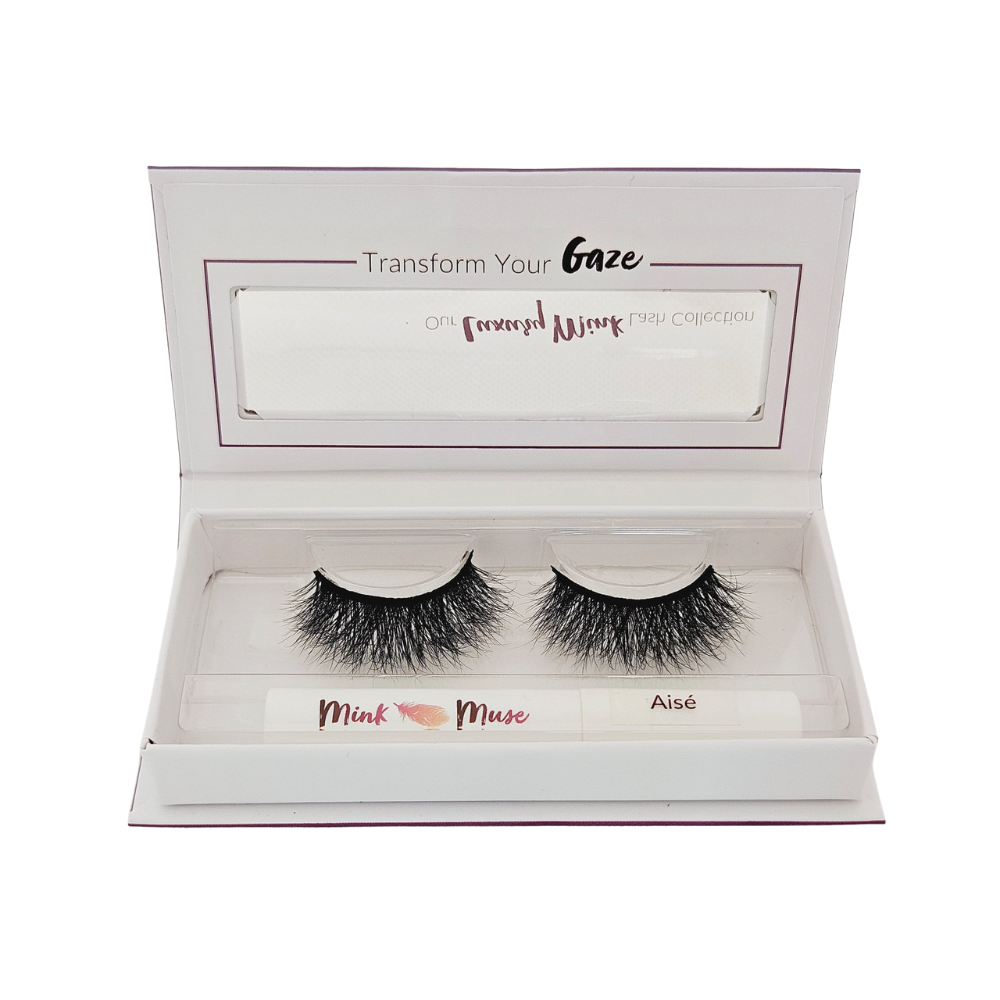 Glimify Aisé mink-style luxury false lashes