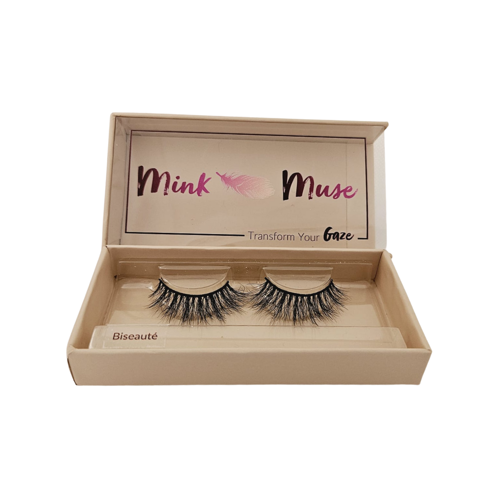 Glimify Biseauté angled wispy party false lashes
