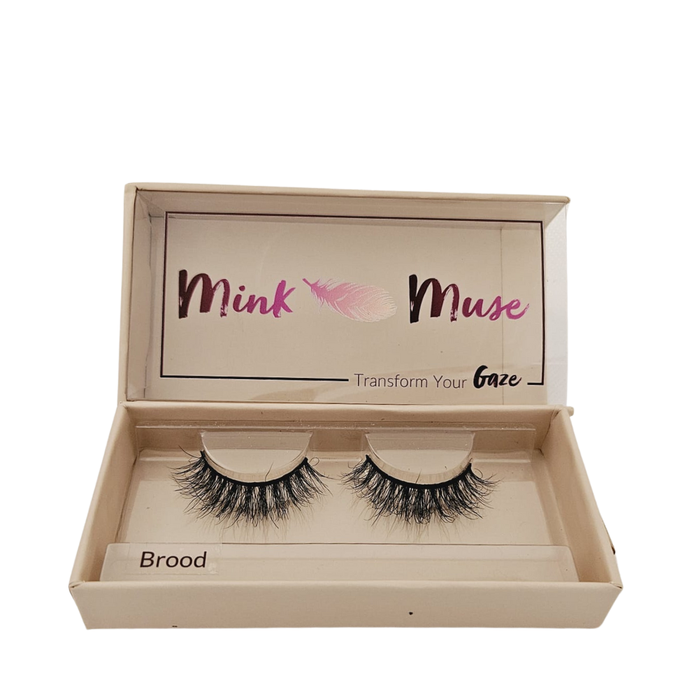 Glimify Brood dark dramatic party false lashes