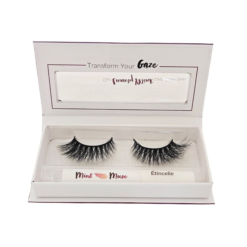 Glimify Étincelle mink-style luxury false lashes