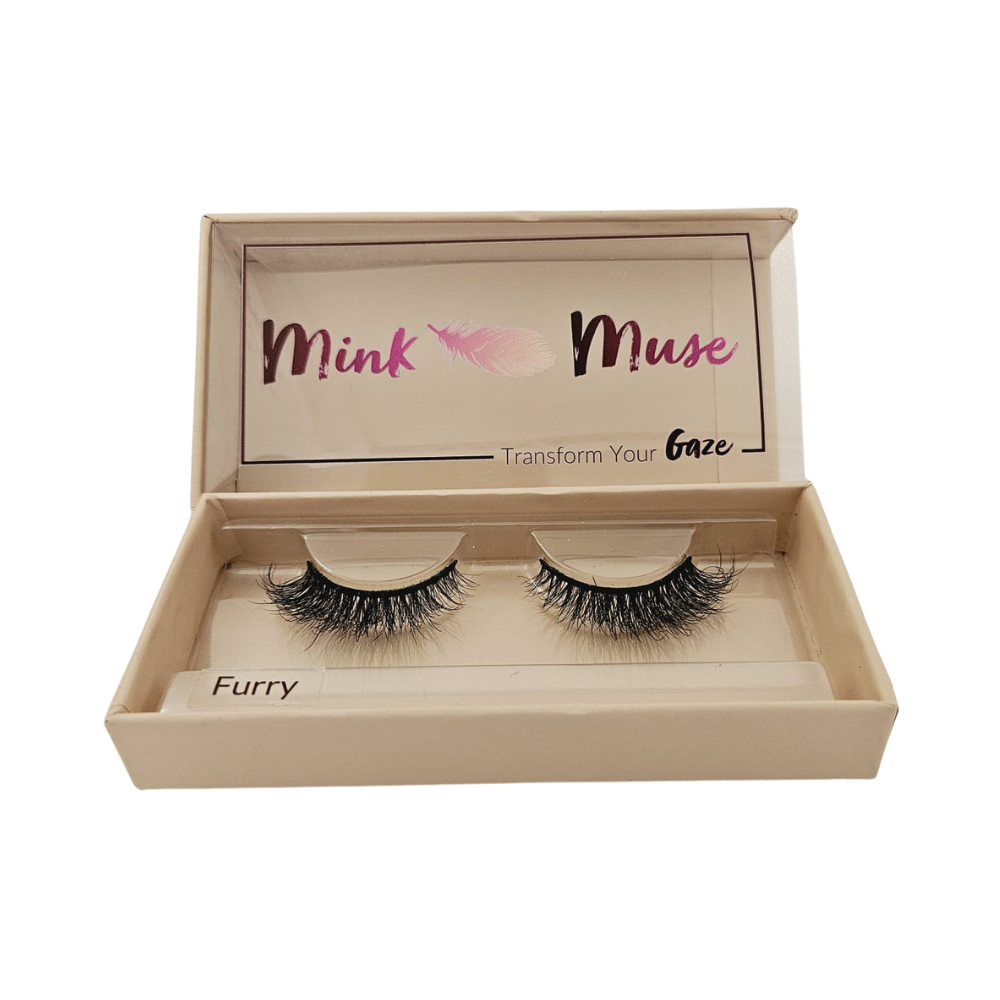 Glimify Furry fluffy wispy natural false lashes