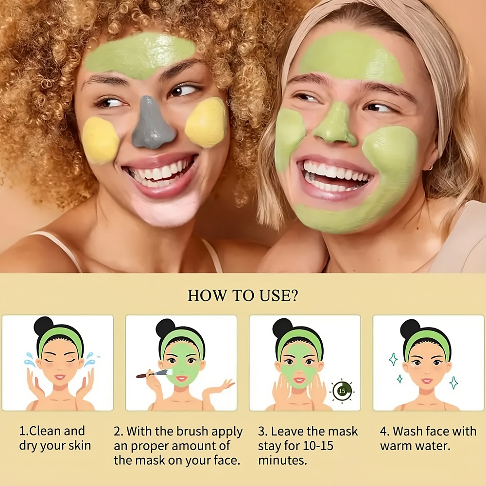 Glimify clay mask pods 10 pack