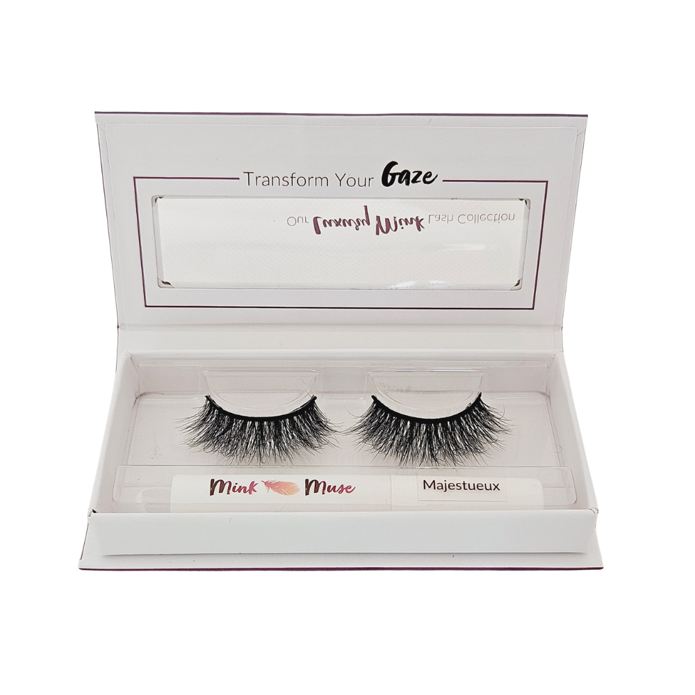 Glimify Majestueux mink-style luxury false lashes
