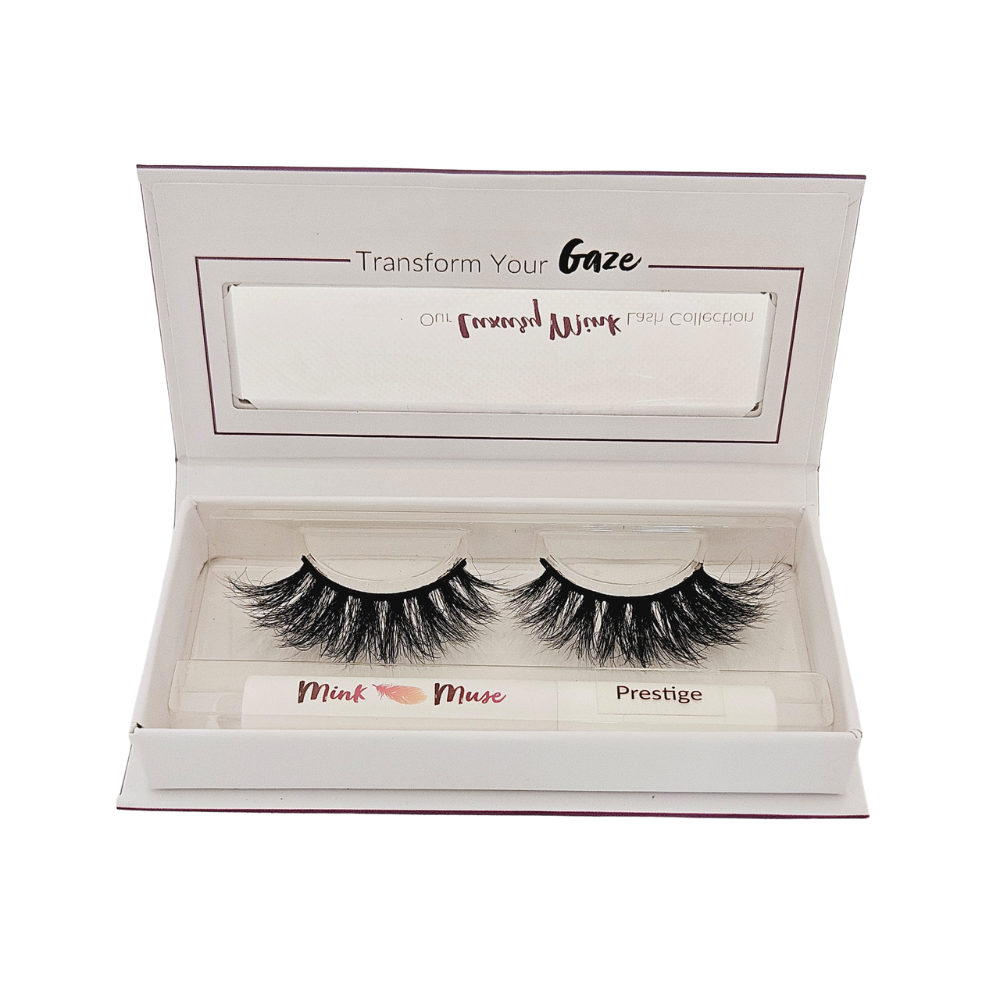 Glimify Prestige mink-style luxury false lashes