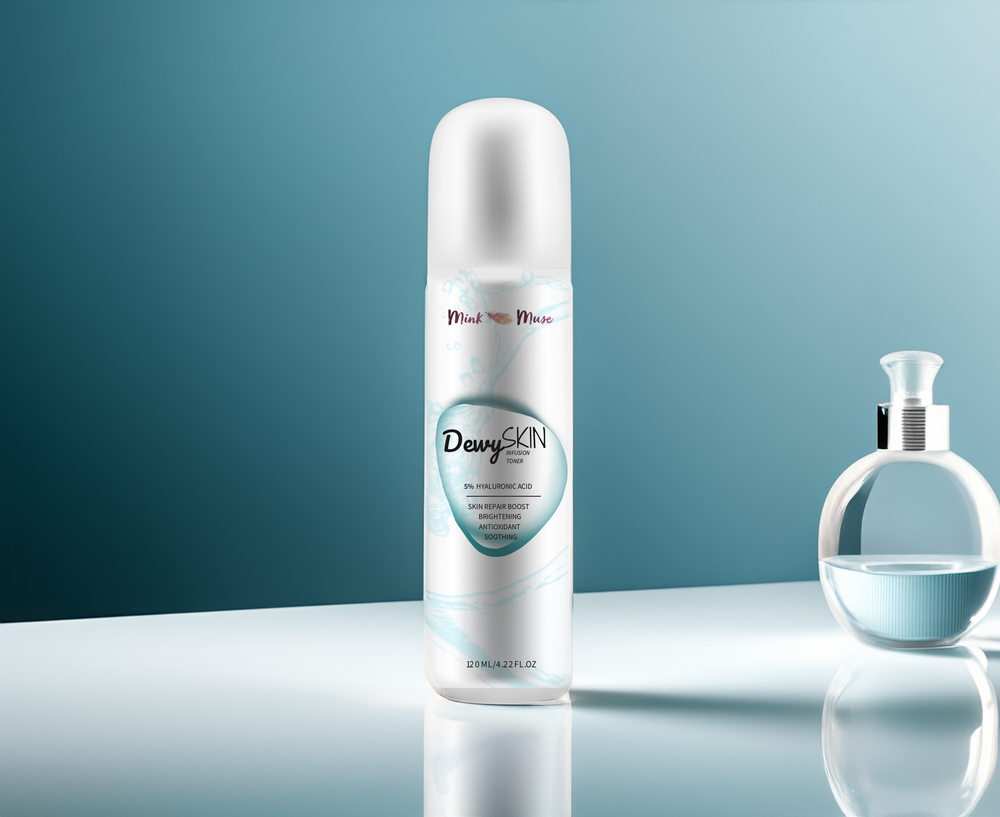 Glimify DewySKIN hydrating face toner 120ml with 5% hyaluronic acid
