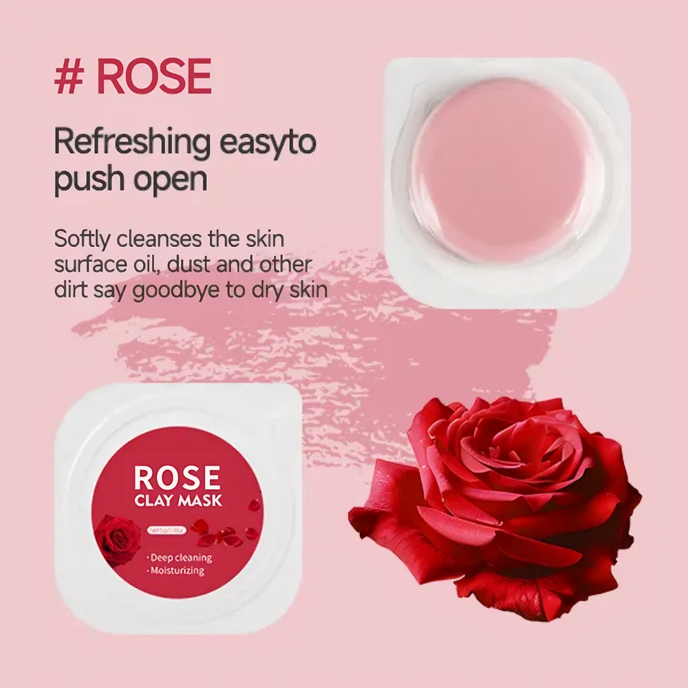 Glimify Soothing clay mask pods 10 pack for sensitive skin