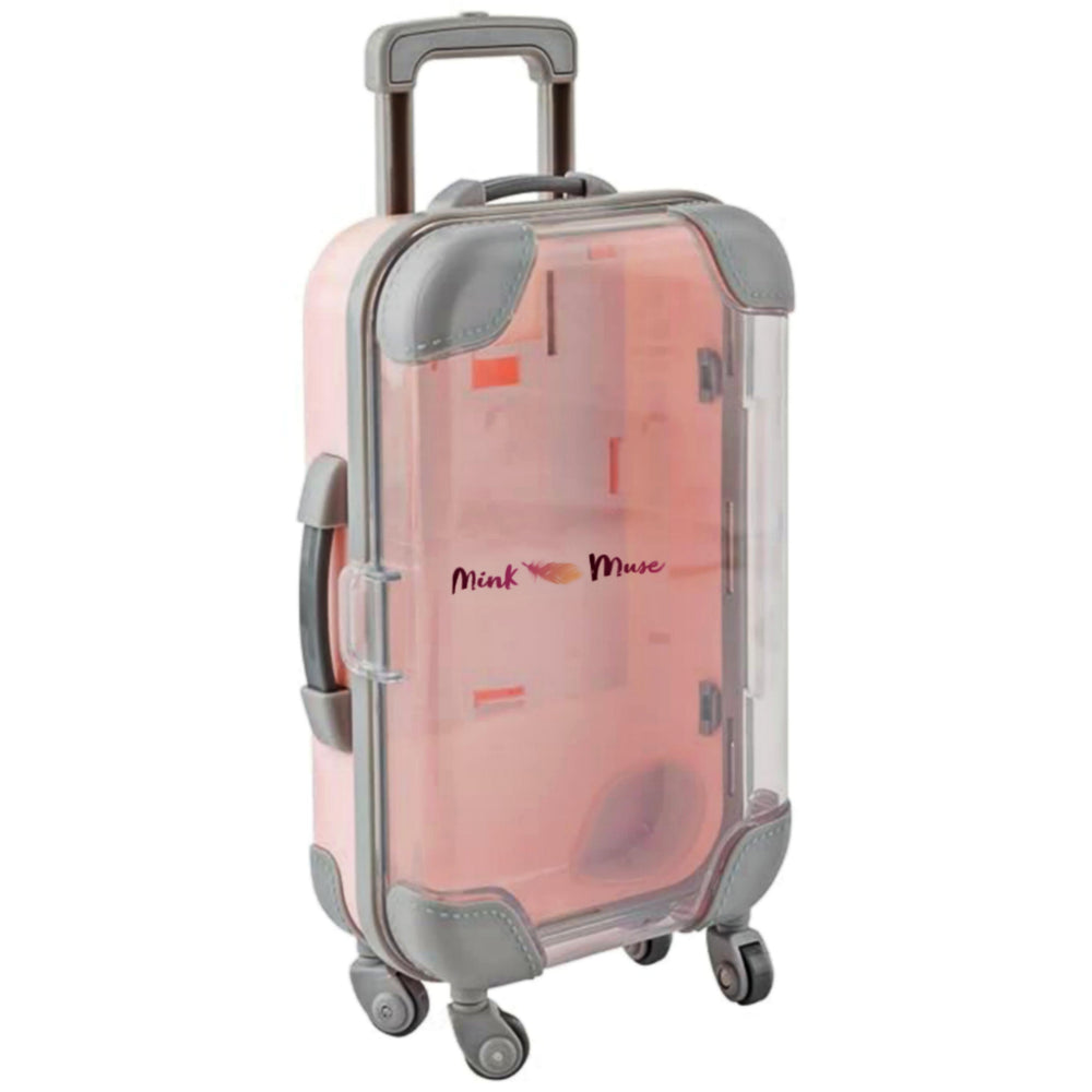 Glimify Tiny Treasure Suitcase mini travel case for lashes and jewellery