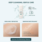 Deep cleansing face wash that refreshes pores and maintains skin moisture barrier