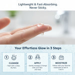 Glimify DewySKIN Hyaluronic Acid Serum lightweight silky texture for glowing skin