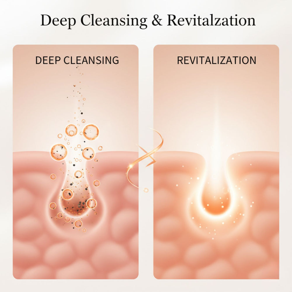 Glimify Orange Glow cleansing mud mask with vitamin C