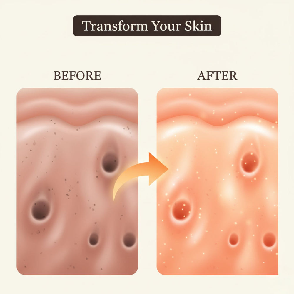 Glimify Orange Glow cleansing mud mask with vitamin C