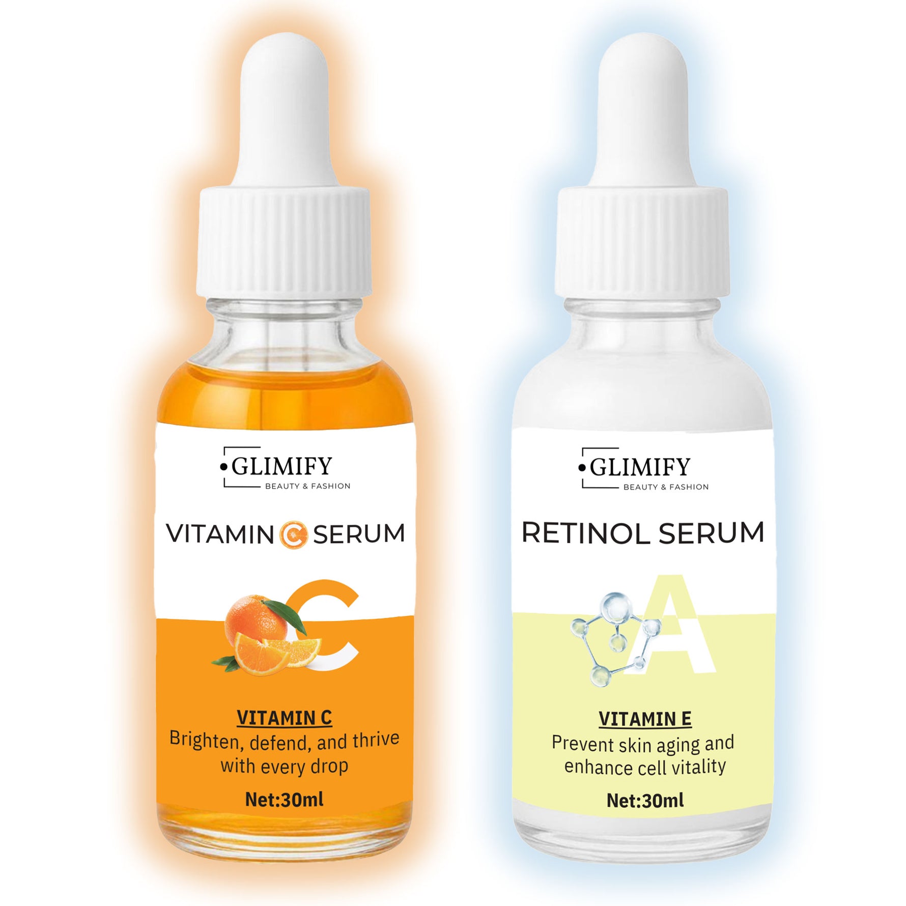 Glimify Vitamin C Serum antioxidant complex with ascorbic acid and silybum extract